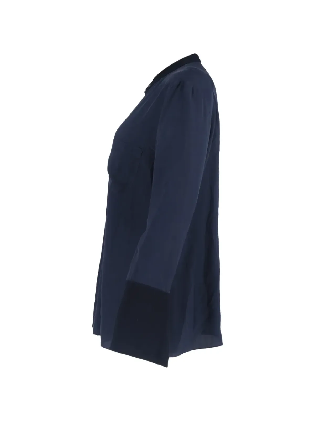 Roland Mouret collarless long-sleeve shirt - 画像3