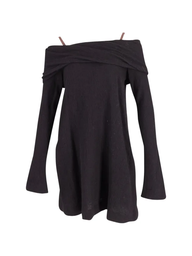 Isa Arfen Isa Arfen オフショルダーミニドレスの商品画像