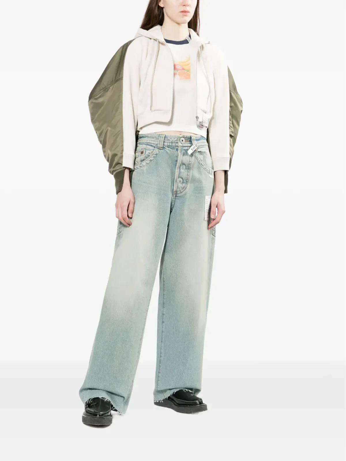 Maison MIHARA YASUHIRO 果物プリントTシャツ - 画像2