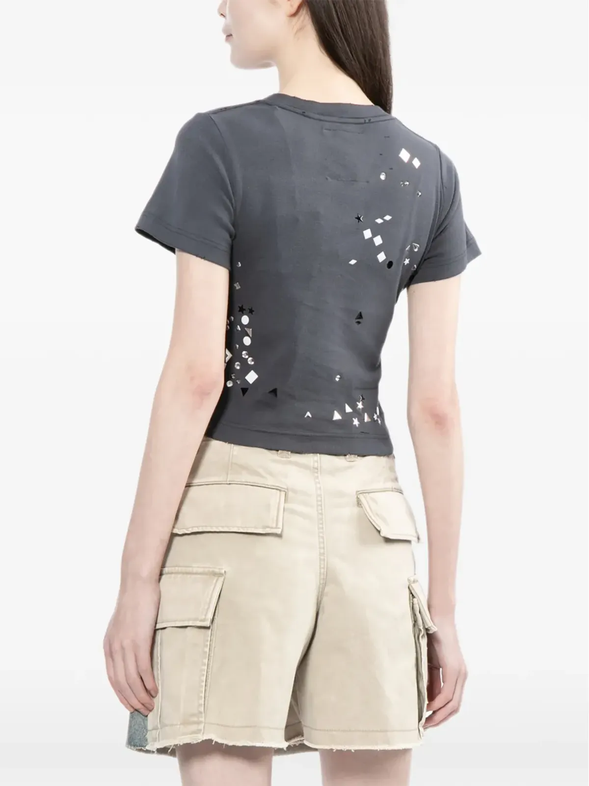 Maison MIHARA YASUHIRO スローガンプリント Tシャツ - 画像4