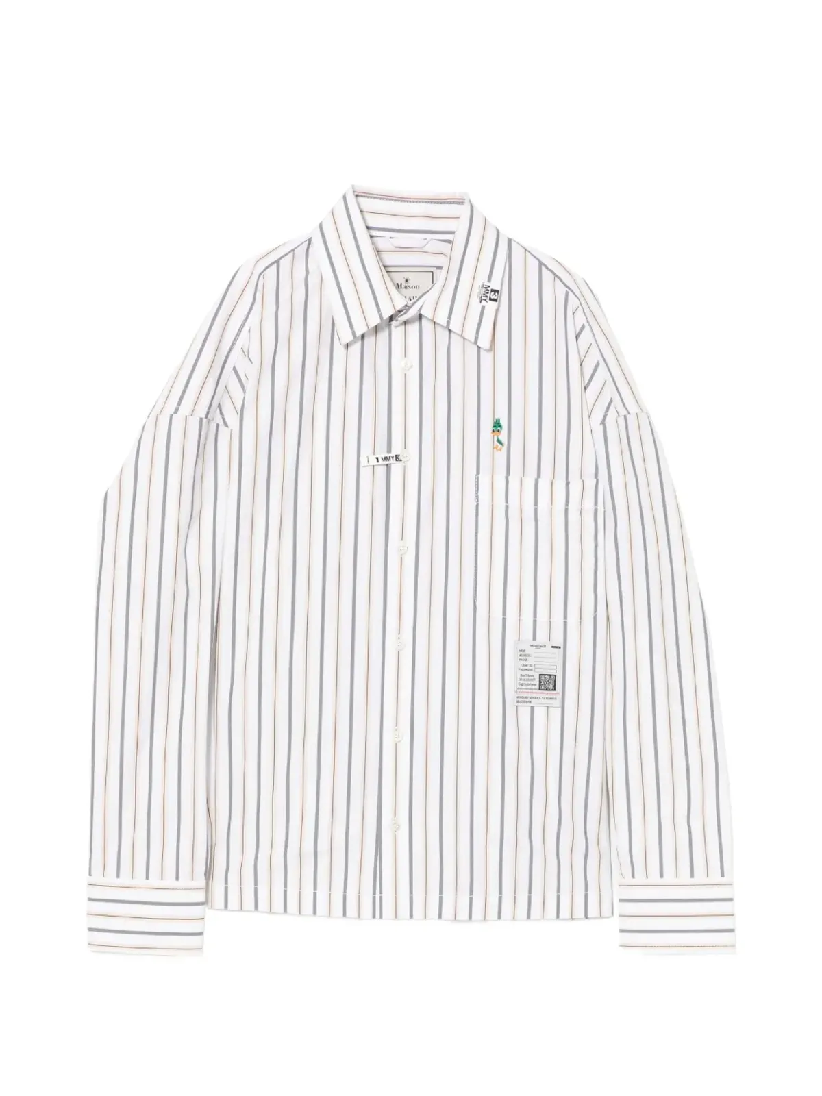 Maison MIHARA YASUHIRO ストライプシャツ - 画像1
