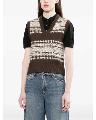 A.P.C. ジャカードベスト - サムネイル3