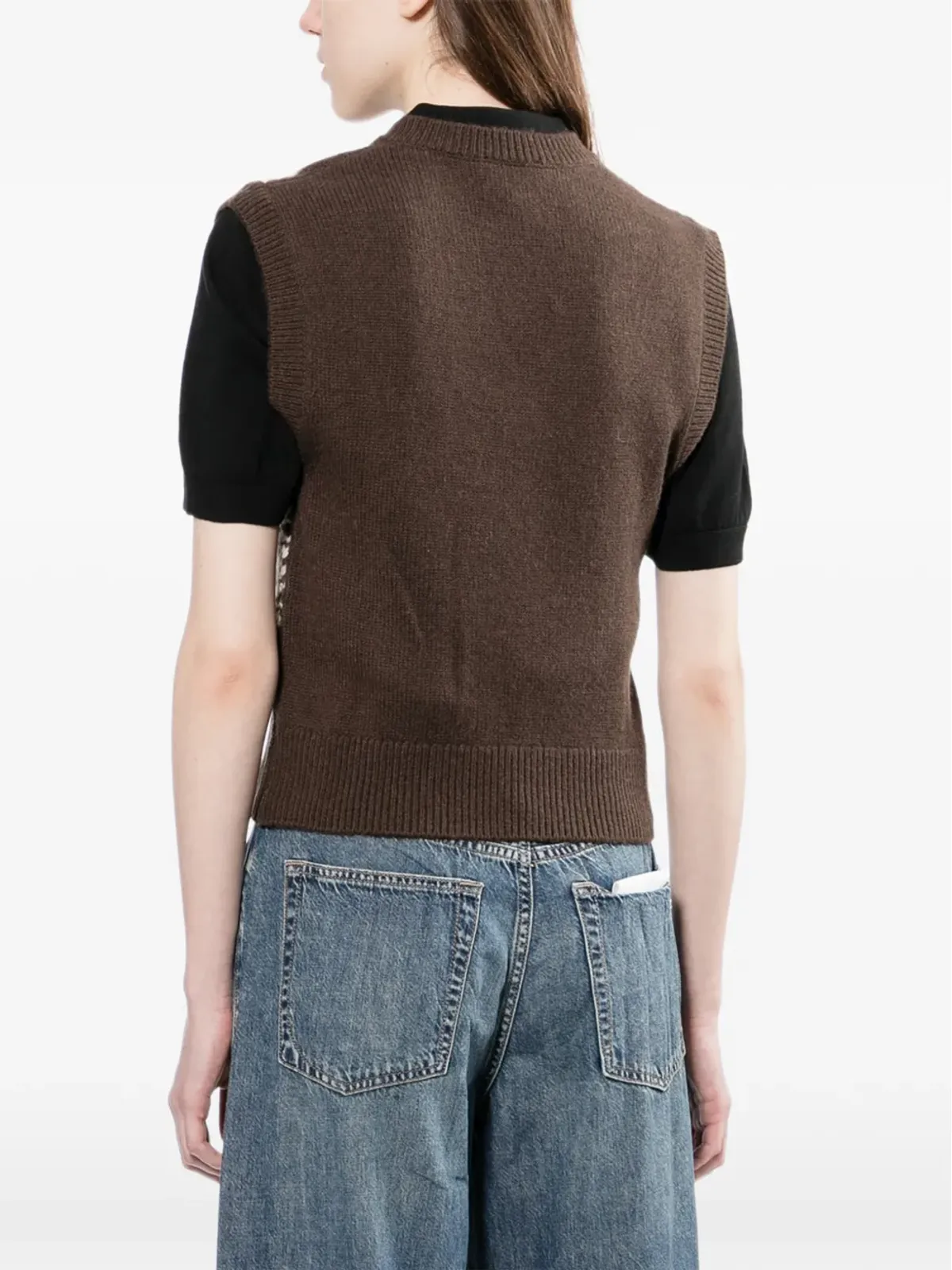 A.P.C. ジャカードベスト - 画像4