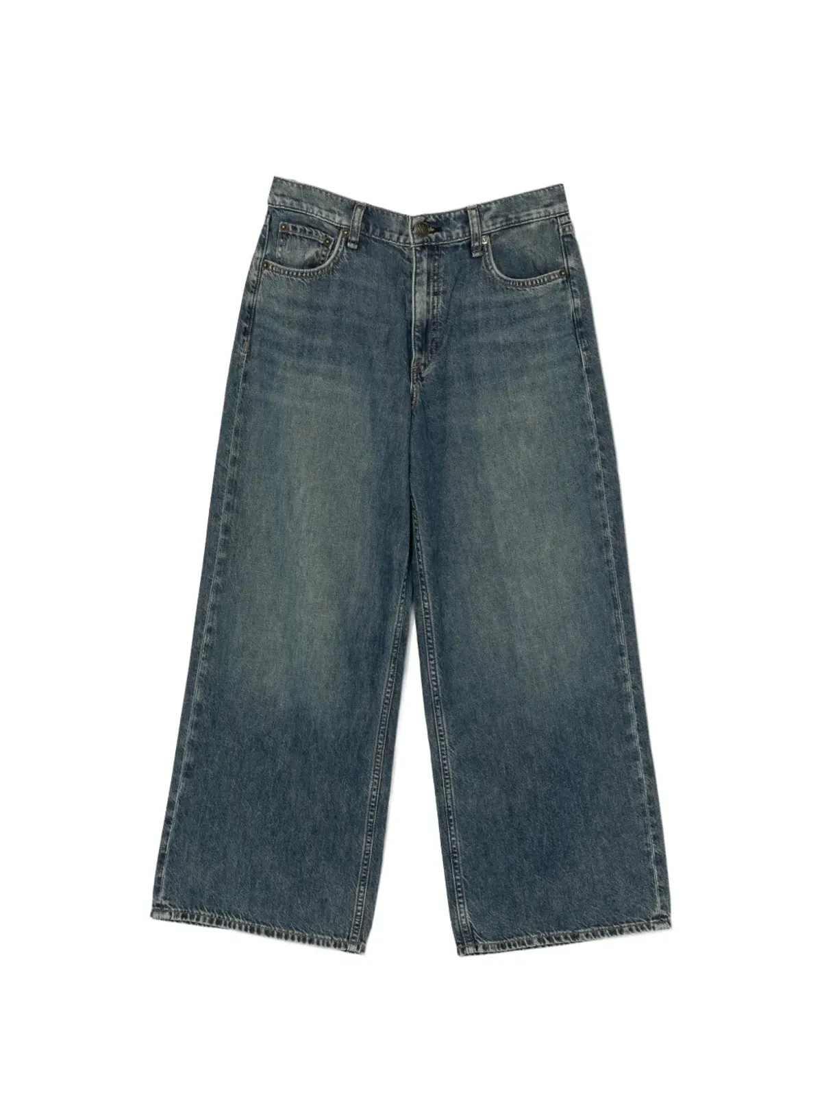 rag & bone Andi ワイドレッグジーンズ - 画像1