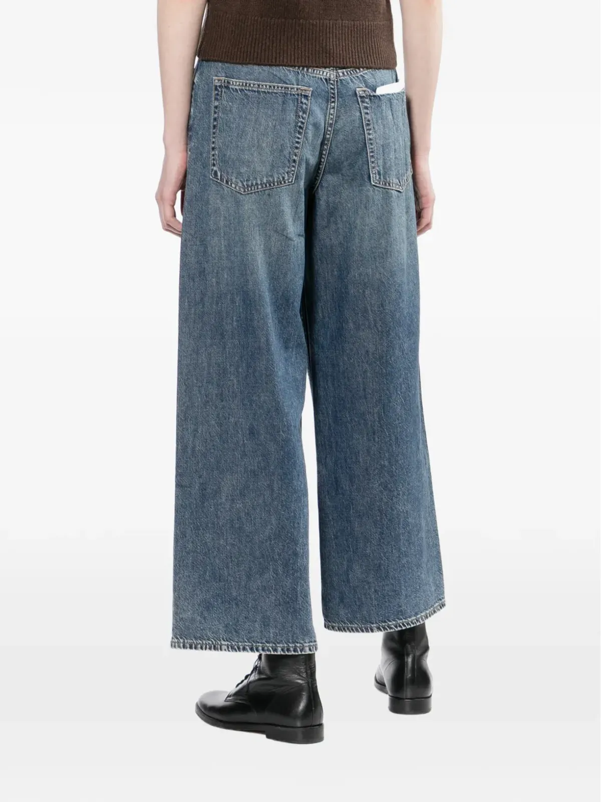 rag & bone Andi ワイドレッグジーンズ - 画像4