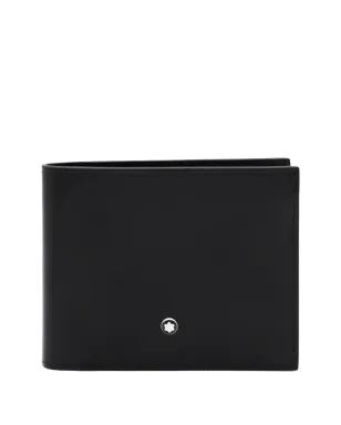 Montblanc 二つ折りロゴウォレット ブラック - サムネイル1