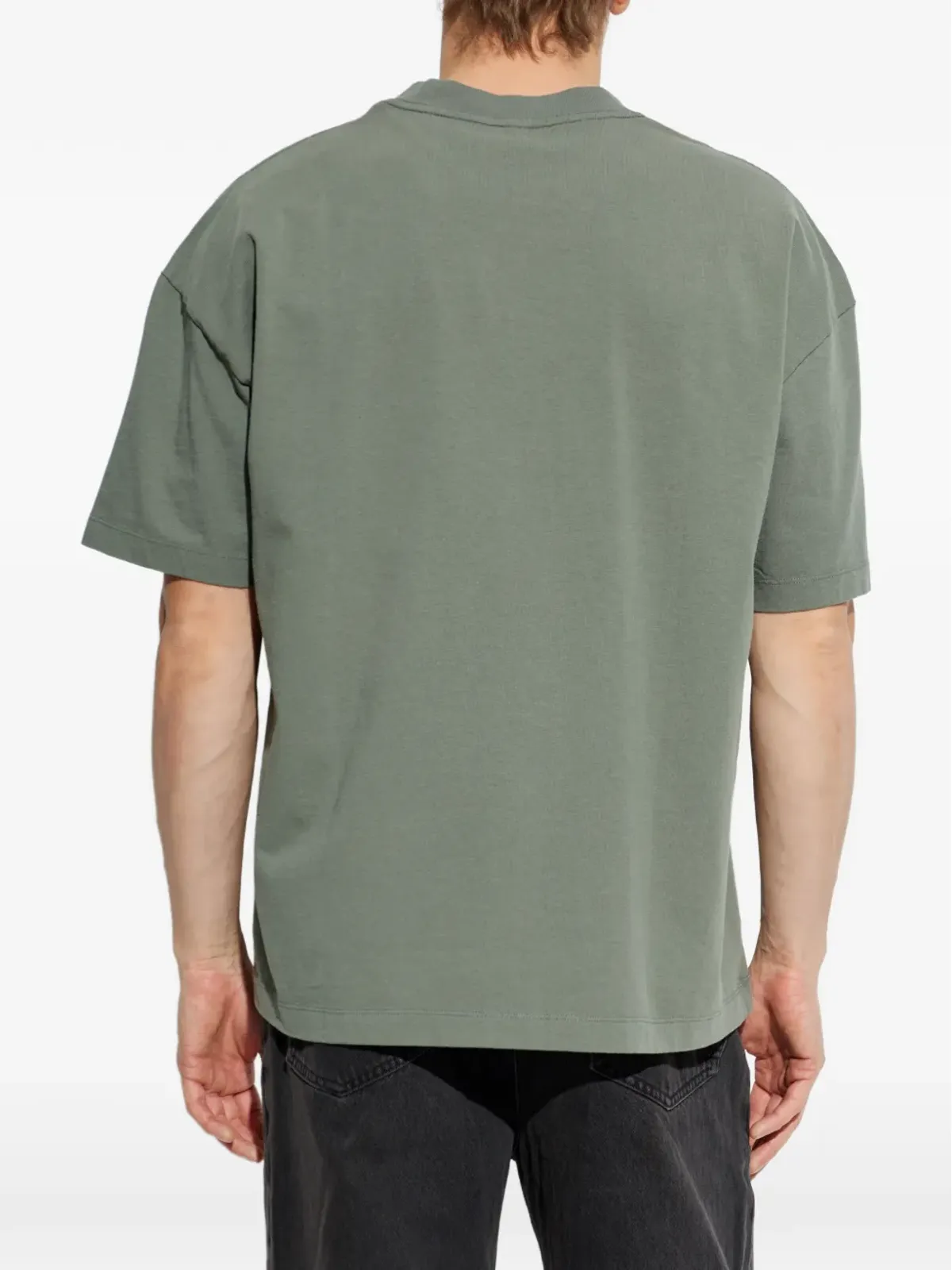 AllSaints Xander フロックド-ロゴ Tシャツ - 画像4