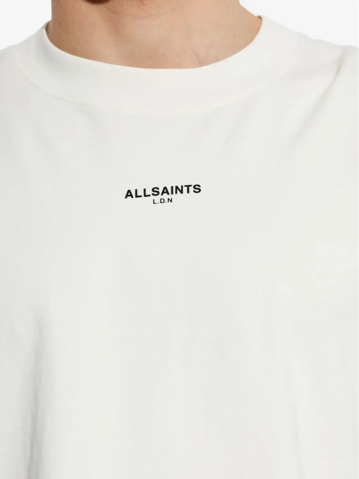 AllSaints ミクロ プリントロゴ Tシャツ - 画像5