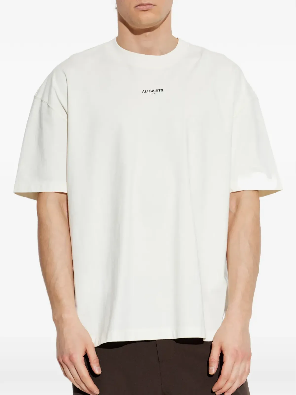AllSaints ミクロ プリントロゴ Tシャツ - 画像3