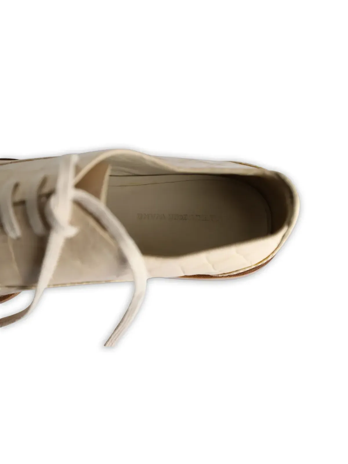 Alexander Wang イングリッド クロコエンボス レースアップ オックスフォードシューズ - Neutrals - 画像5