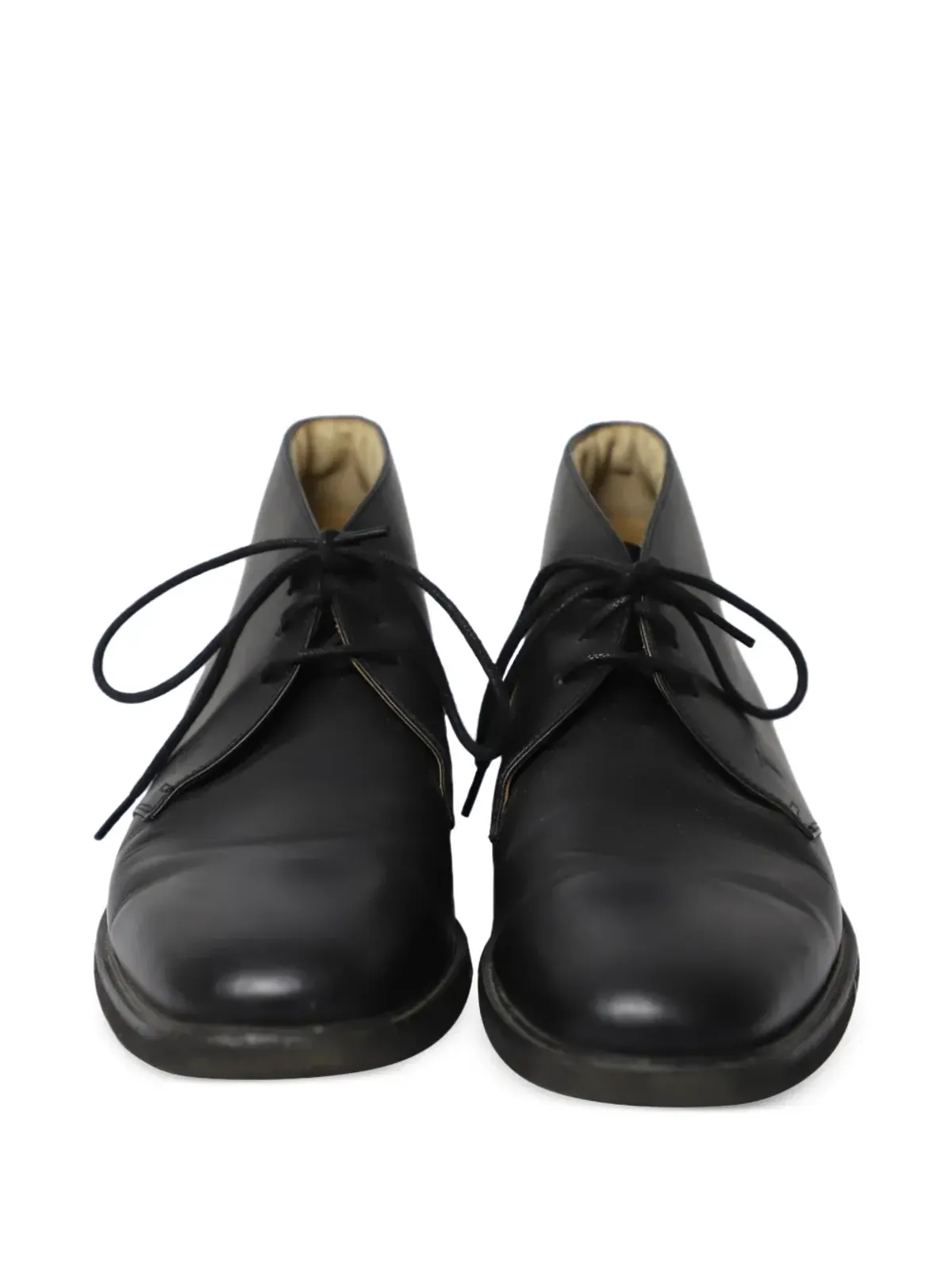 Tod's Vintage レザー デザートブーツ - 画像4