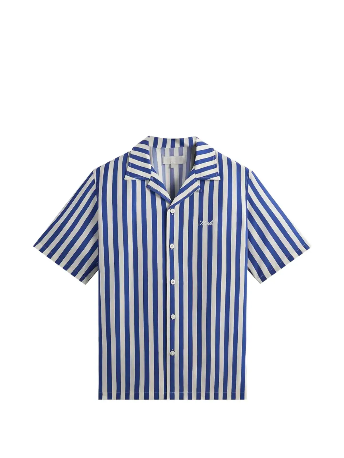 KITH Thompson ストライプ キャンプカラーシャツ - ブルー - 画像1
