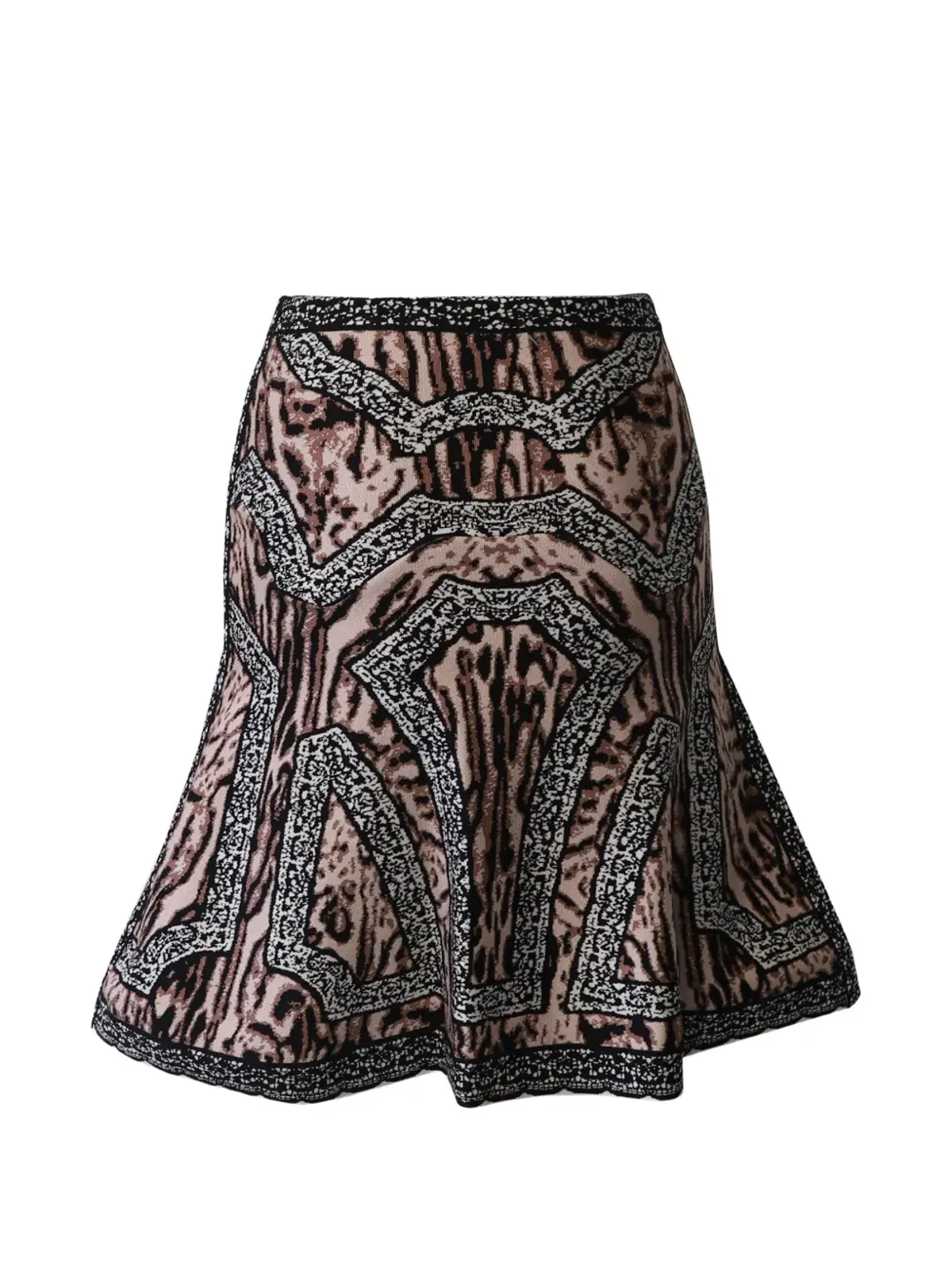 Herve Leger フレアジップスカート - 画像2