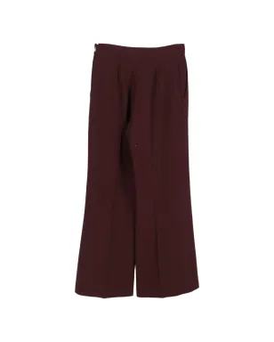 Fendi Pre-Owned ワイドレッグ ウールパンツ - サムネイル2