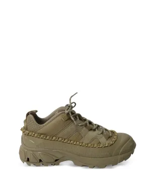 Burberry Pre-Owned アーサー レザー スニーカー - サムネイル1