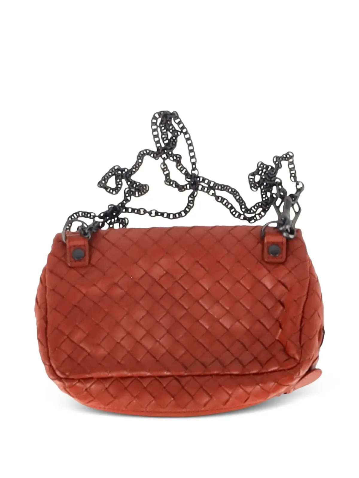 Bottega Veneta Baby Olimpia ウーブンチェーンショルダーバッグ - 画像2