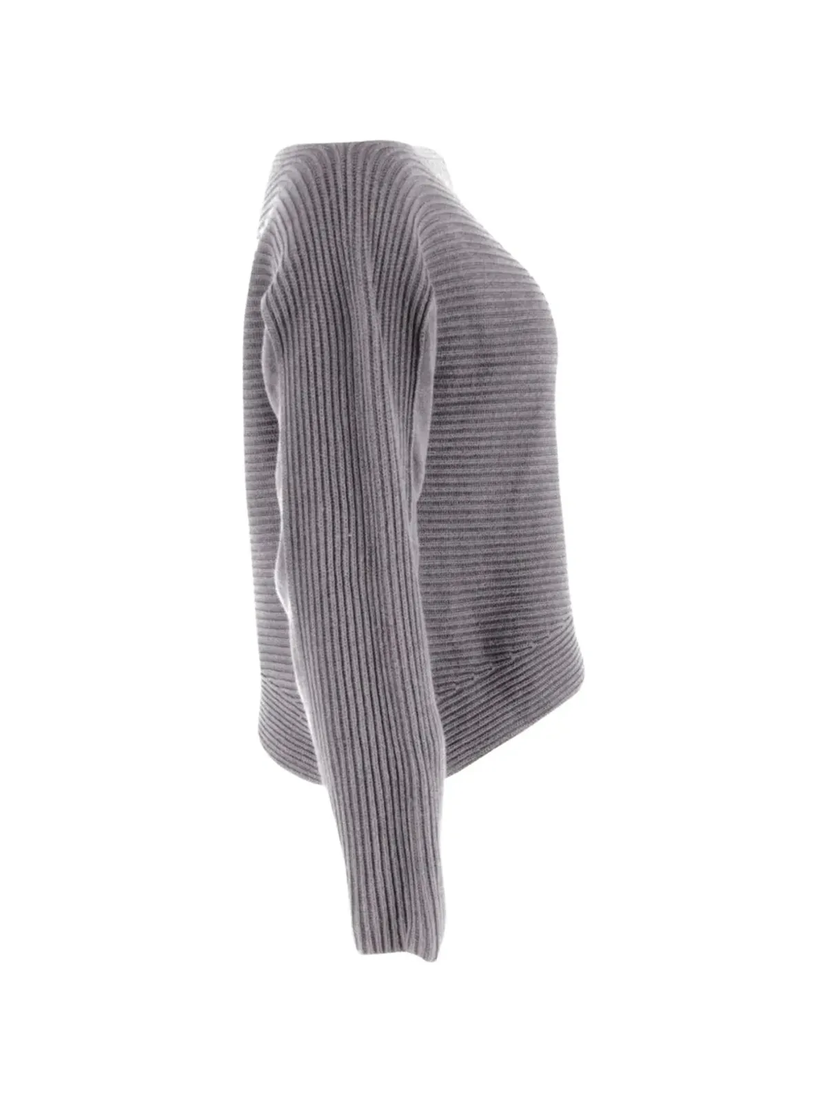 Alexander Wang ビンテージ オフショルダー アシンメトリックヘム トップ - グレー - 画像3