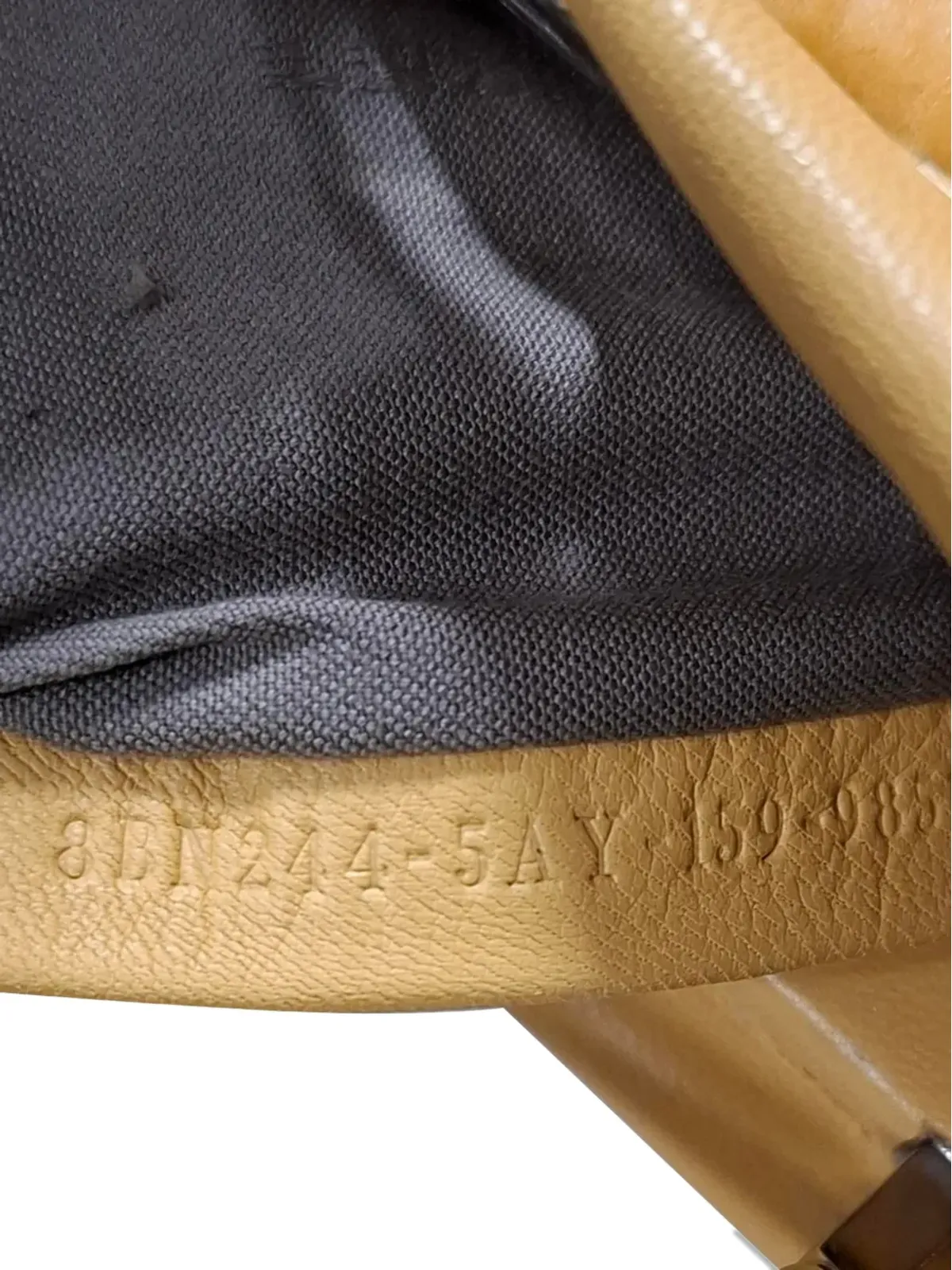 Fendi Pre-Owned ミニピーカブー シアリング トートバッグ - イエロー - 画像4
