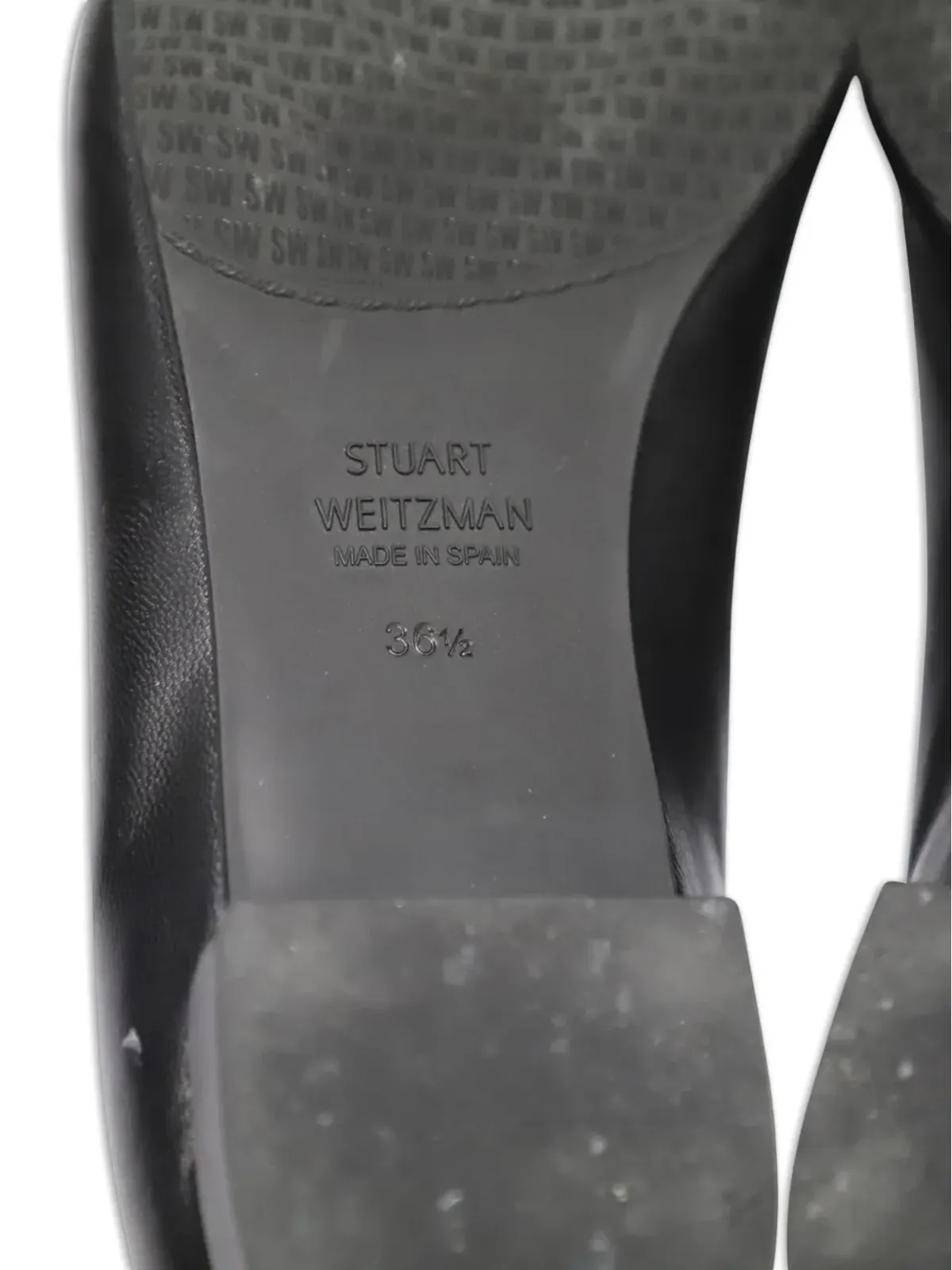 Stuart Weitzman ブラック バレエフラット - 画像5