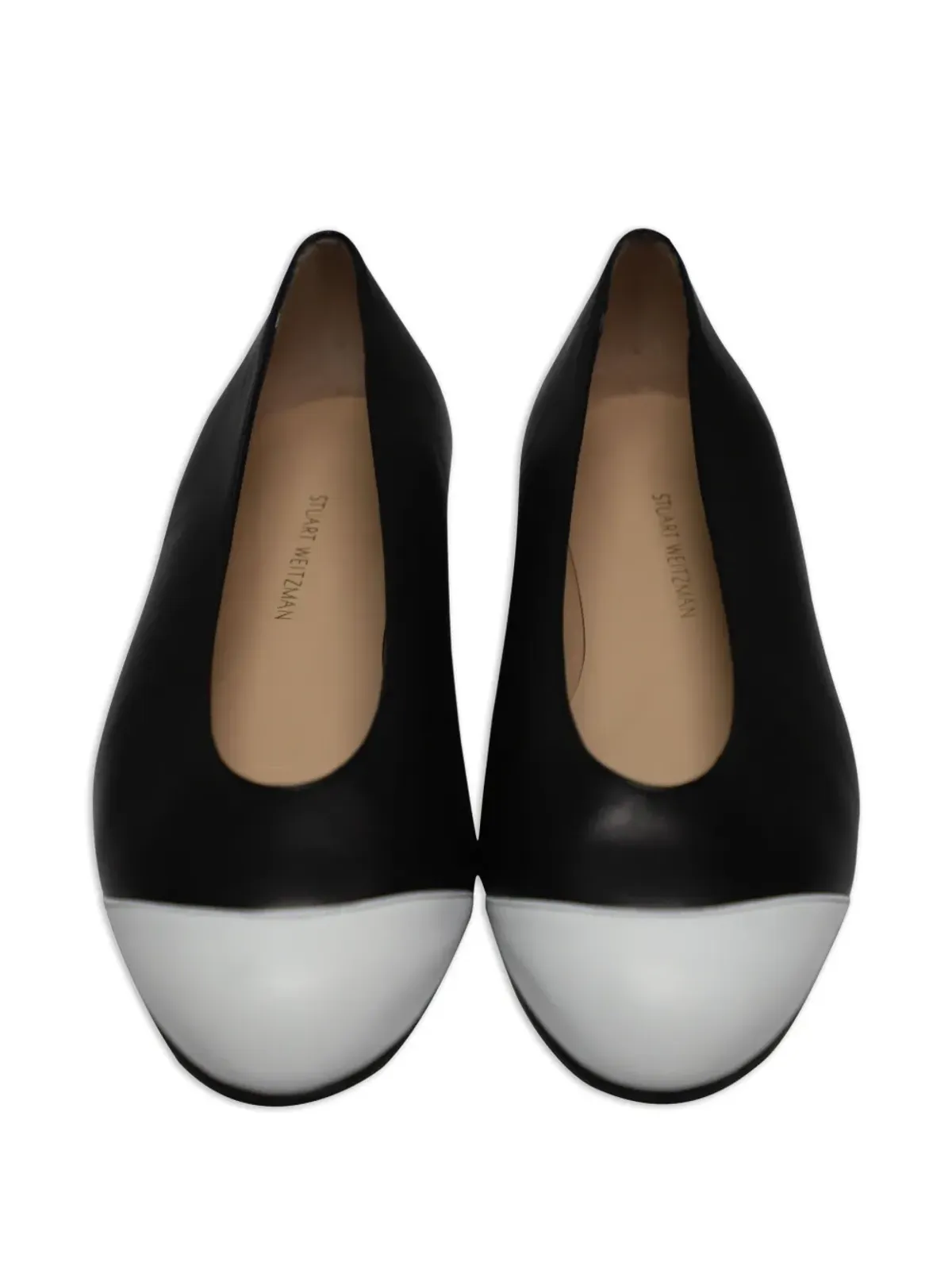 Stuart Weitzman ブラック バレエフラット - 画像3