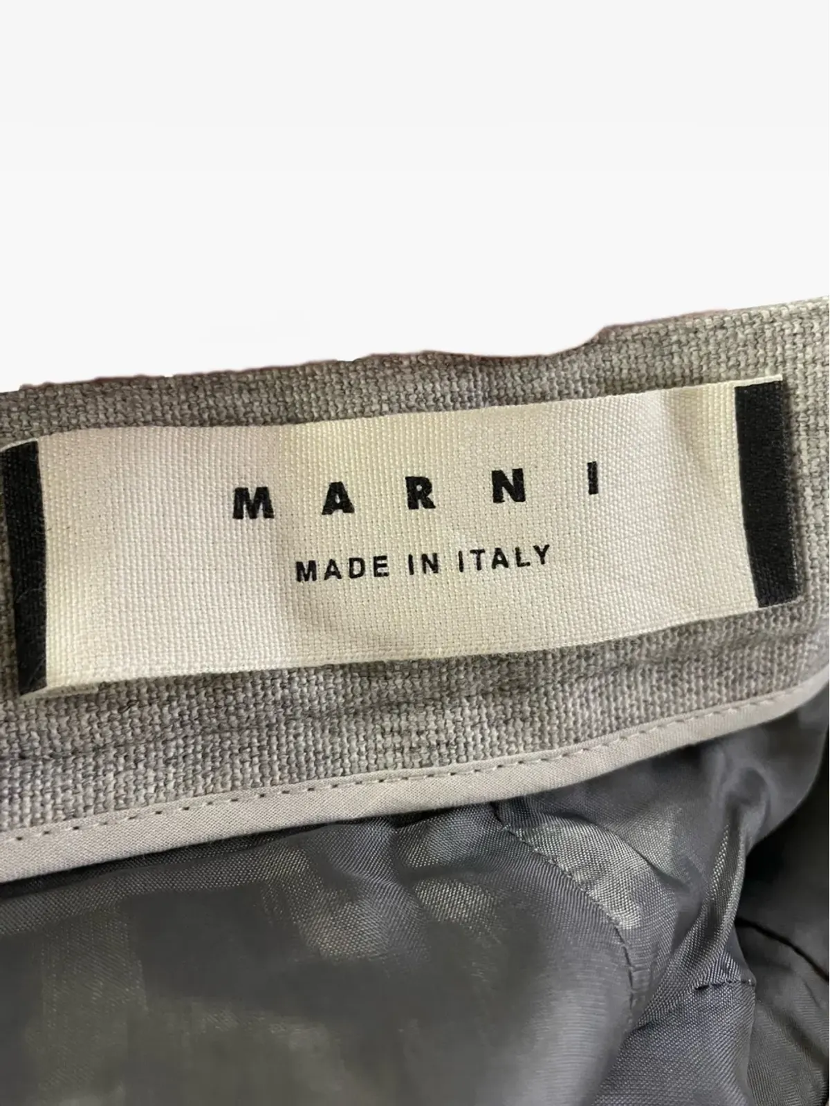 Marni Pre-Owned 折り返し裾パンツ - 画像3