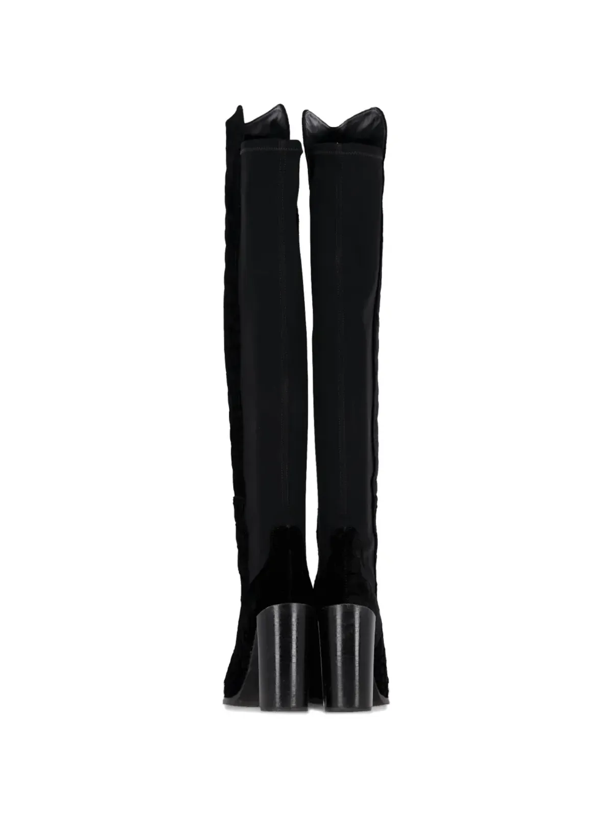 Stuart Weitzman crocodile-effect boots - Black - 画像3