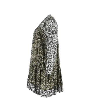Ulla Johnson アミラ レオパード柄ミニドレス - サムネイル3