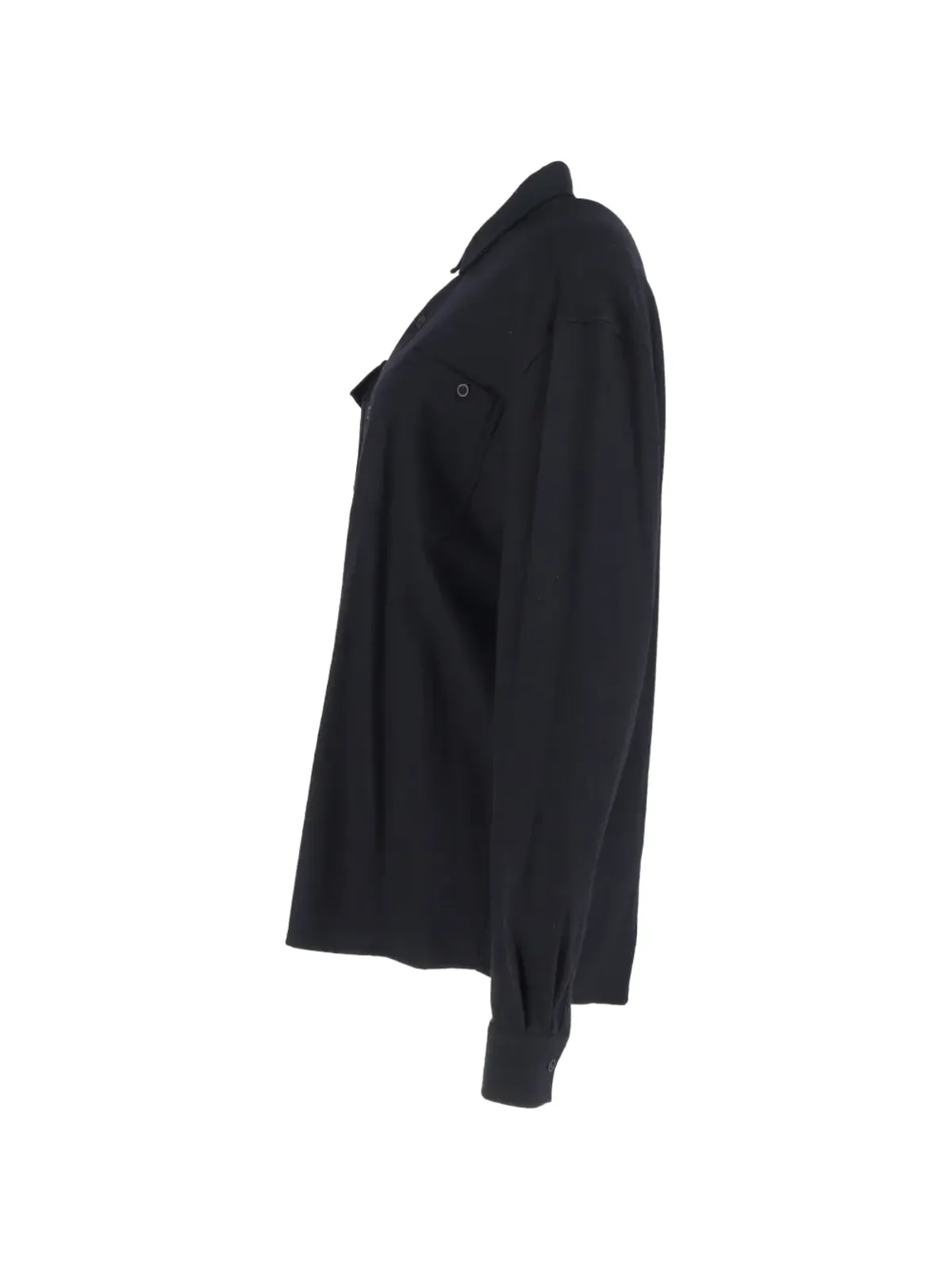 Bottega Veneta Vintage button-down long-sleeve shirt - Black - 画像3