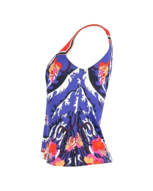 PUCCI Pre-Owned プリントノースリーブブラウス - サムネイル3
