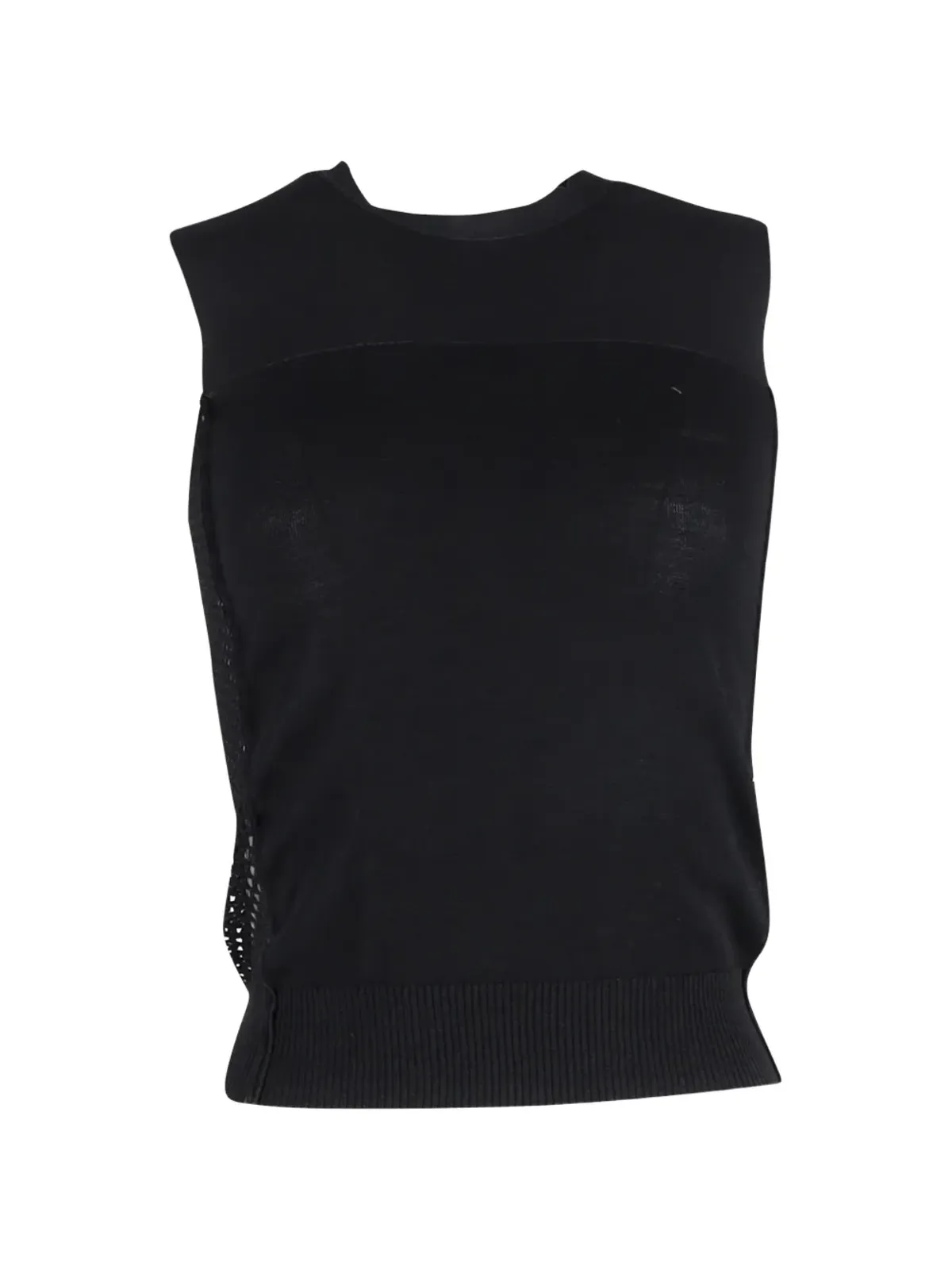 Lanvin Pre-Owned メッシュタンクトップ - 画像2
