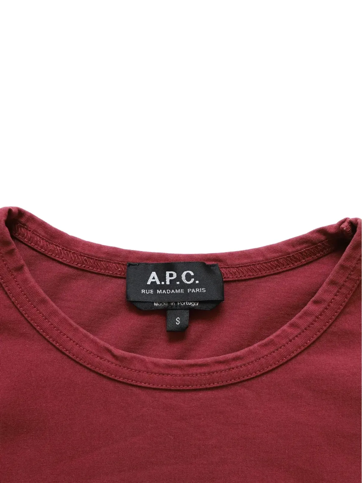 A.P.C. 袖口ポケット付きクルーネックTシャツ - 画像3