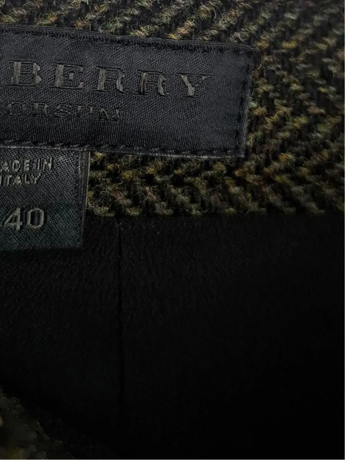 Burberry Pre-Owned フリル付きペンシルミディスカート - 画像3