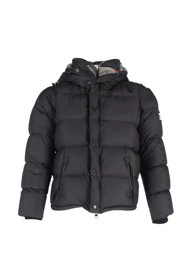 Burberry Pre-Owned Burberry Pre-Owned ロゴアップリケ パファー ジャケットの商品画像