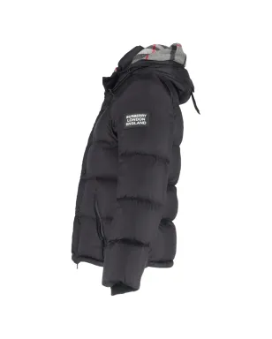 Burberry Pre-Owned ロゴアップリケ パファー ジャケット - サムネイル3