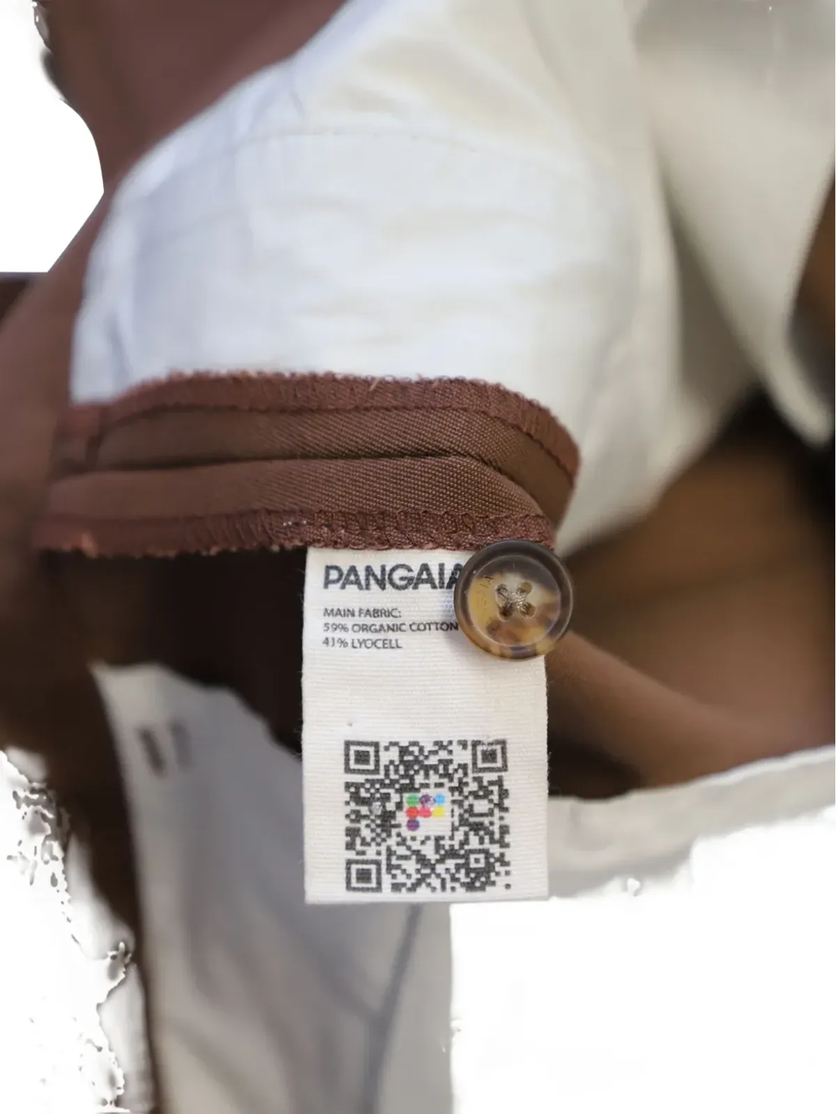 Pangaia テーパードパンツ（ブラウン） - 画像5