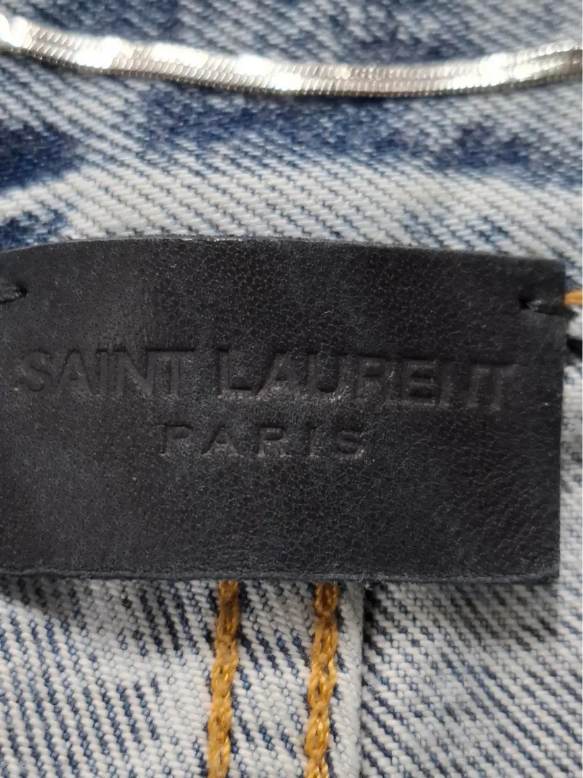 Saint Laurent Pre-Owned エティエンヌ スリムジーンズ - 画像3