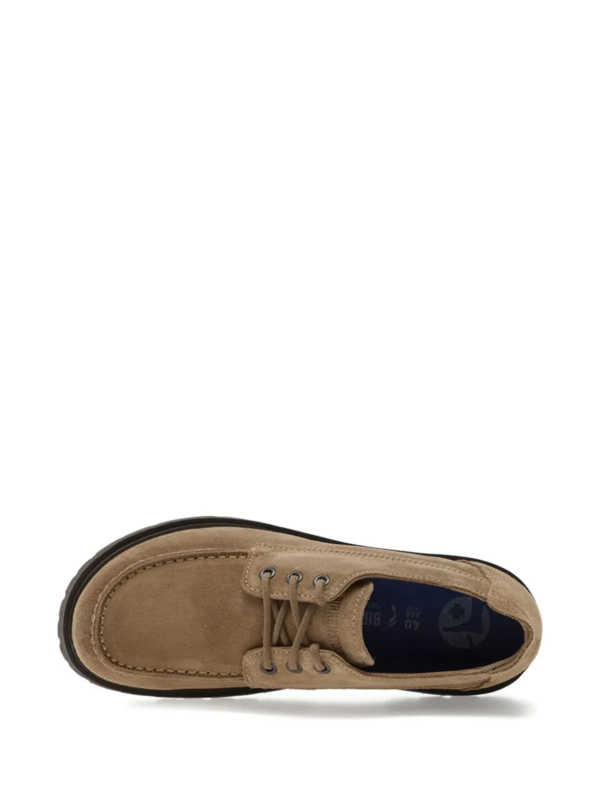 Birkenstock モックレーススエード Derbyシューズ - 画像4