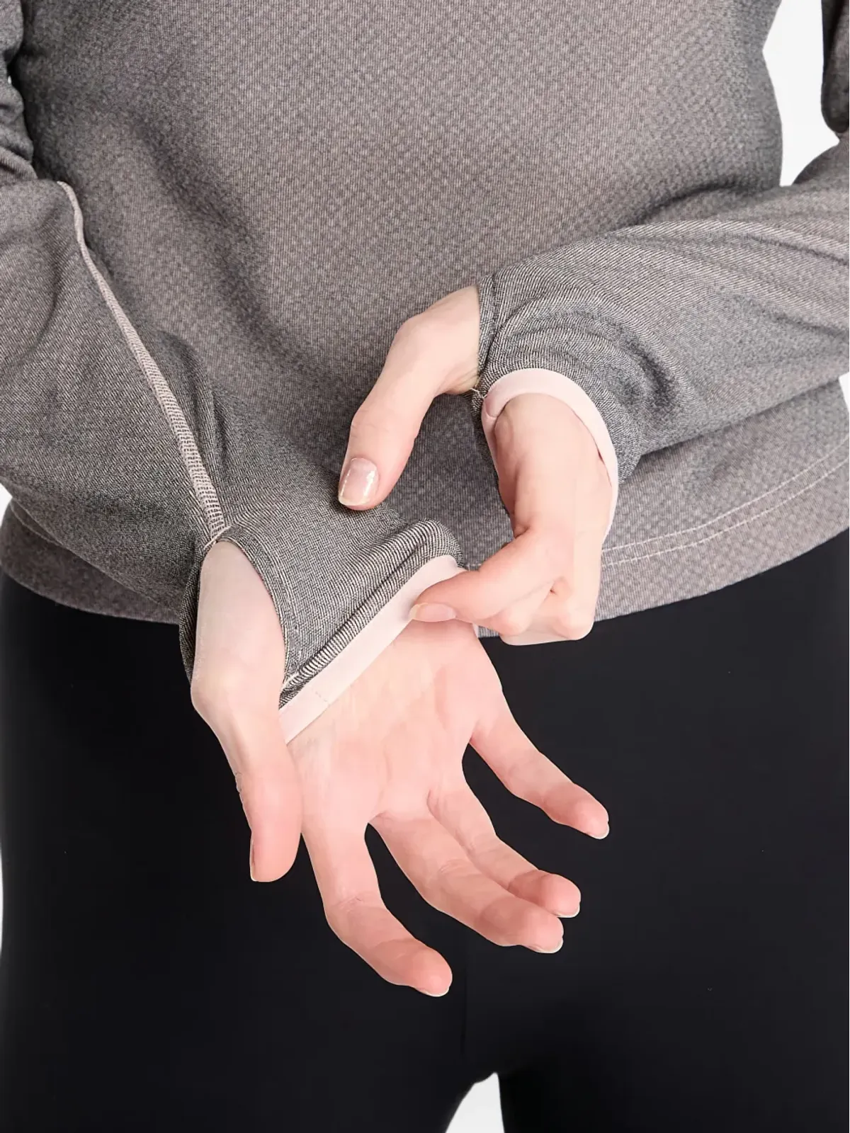 Ciele ヘリンボーン長袖トップ - 画像5