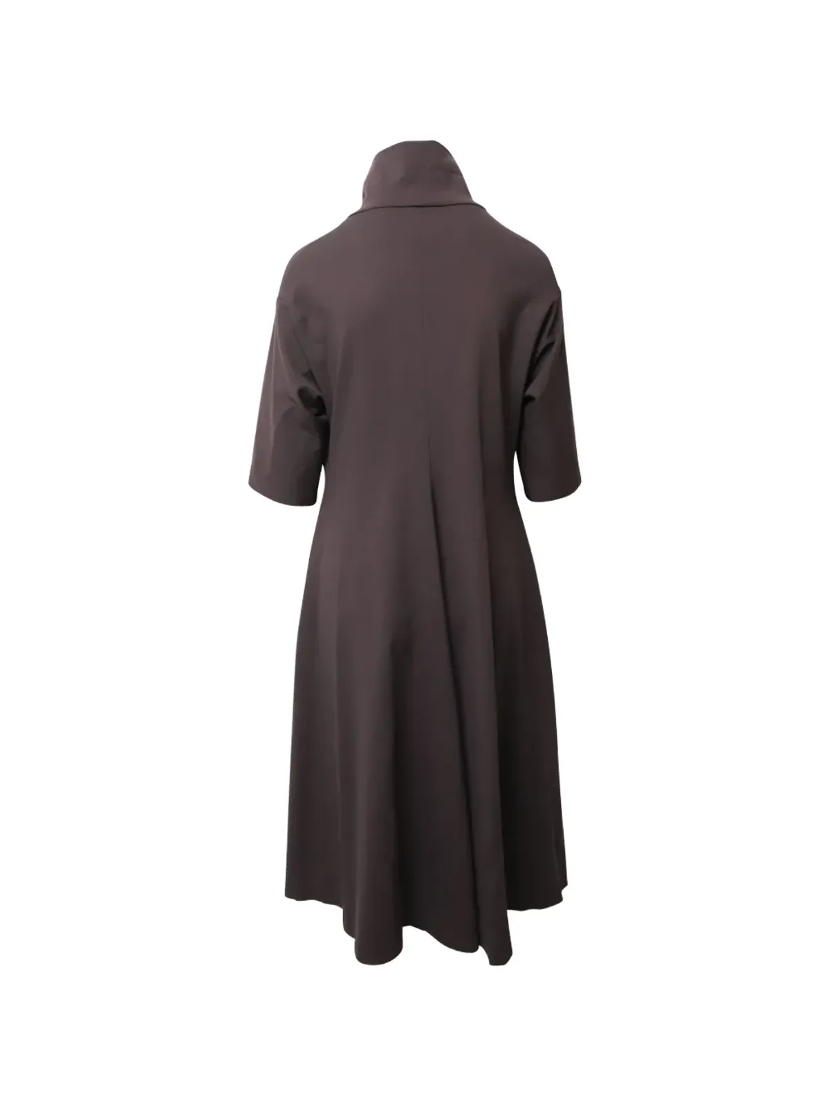 Jil Sander Pre-Owned タートルネックAラインドレス - 画像2