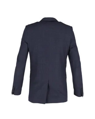 Burberry Pre-Owned チェック柄 シングルブレスト ブレザー（ブルー） - サムネイル2