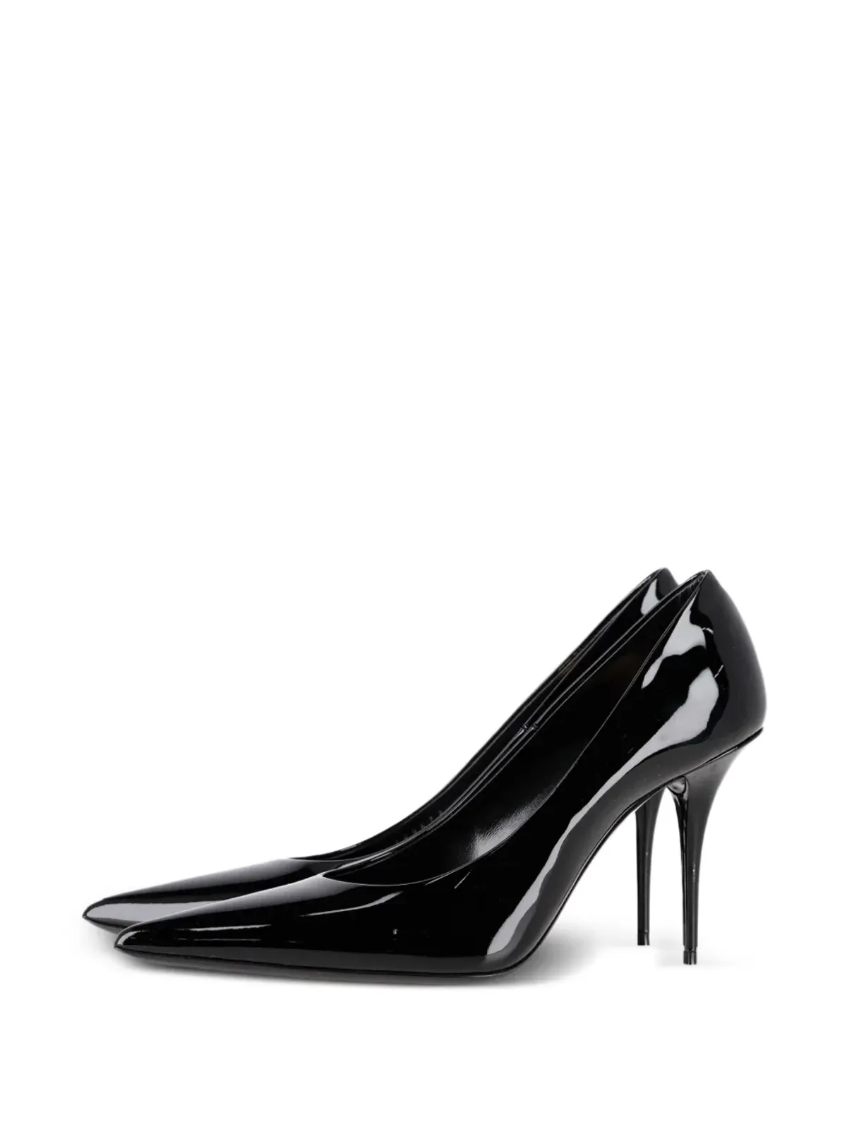 Saint Laurent Pre-Owned Norma patent pumps - Black - 画像2