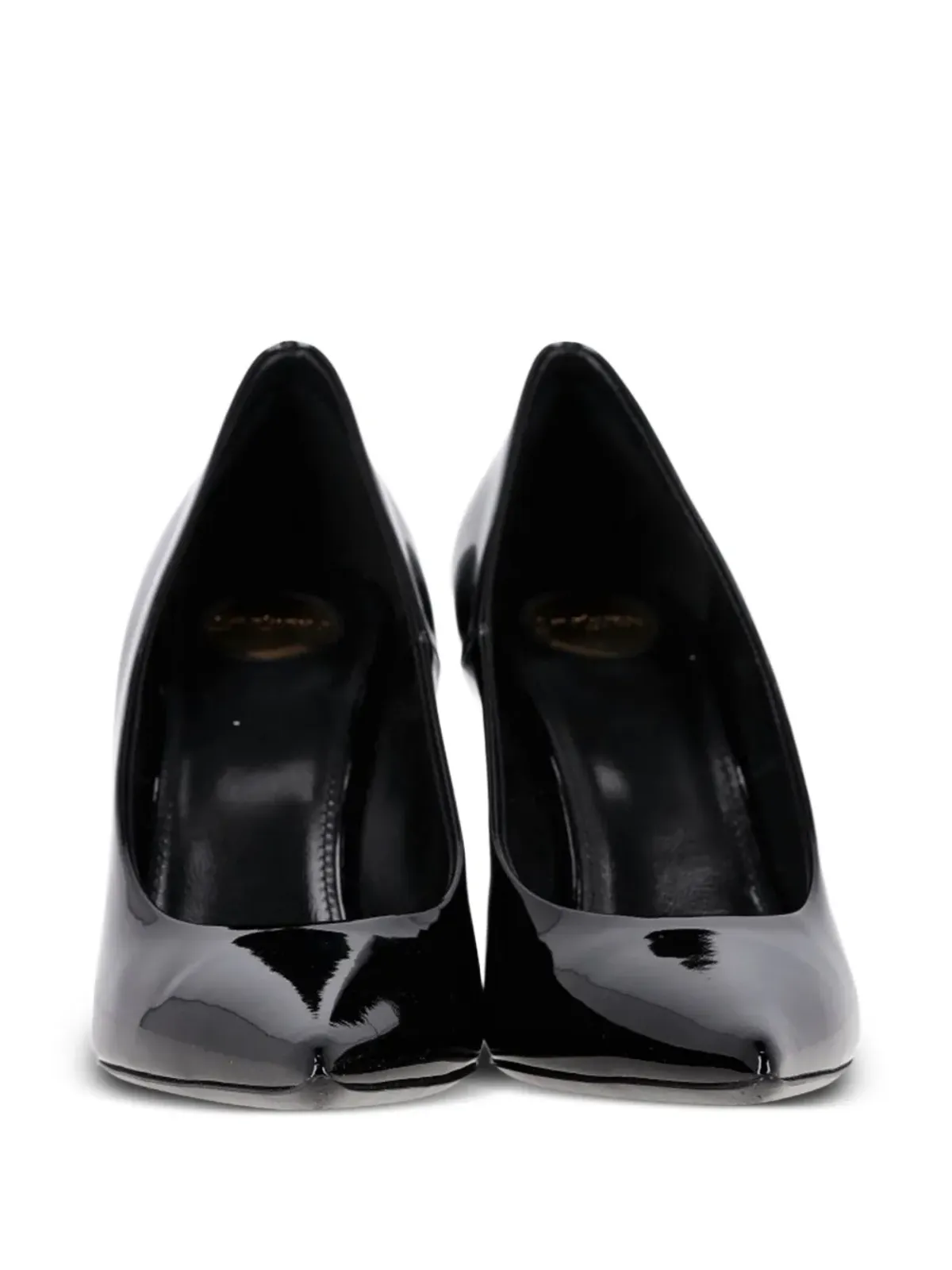 Saint Laurent Pre-Owned Norma patent pumps - Black - 画像3