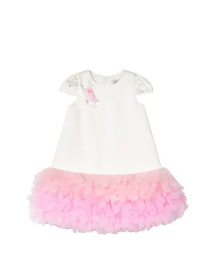 Dress & Fleur チュールトリムドレスセット - White - サムネイル2