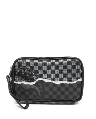 Sprayground チェッカーボード柄 ウォッシュバッグ - サムネイル1