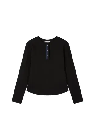 TOMBOY リブ編み長袖トップス - サムネイル1