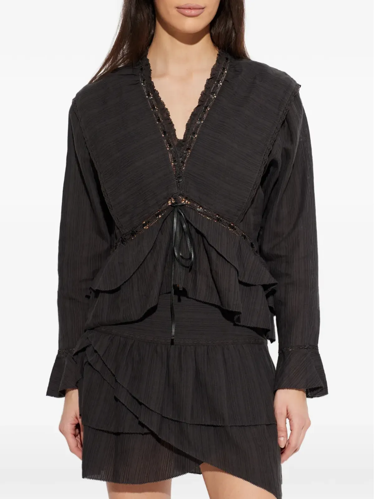 MARANT ÉTOILE Damienne blouse - 画像3