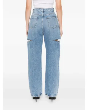 MM6 Maison Margiela カットアウトデニムジーンズ - サムネイル4