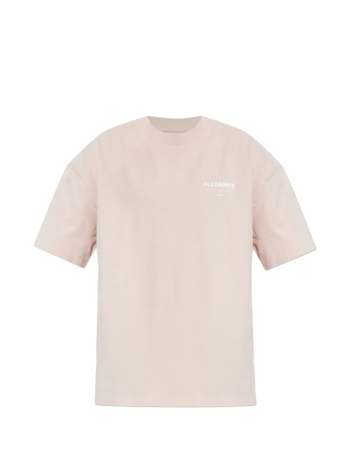 AllSaints アンダーグラウンド プリントロゴTシャツ - ピンク - 画像1