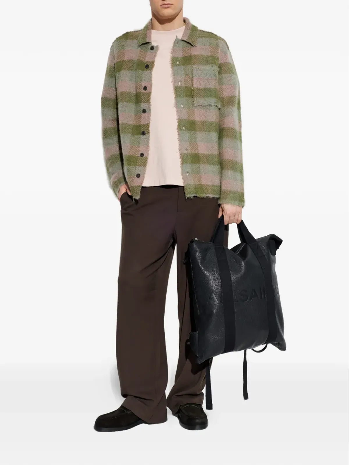 AllSaints アンダーグラウンド プリントロゴTシャツ - ピンク - 画像2