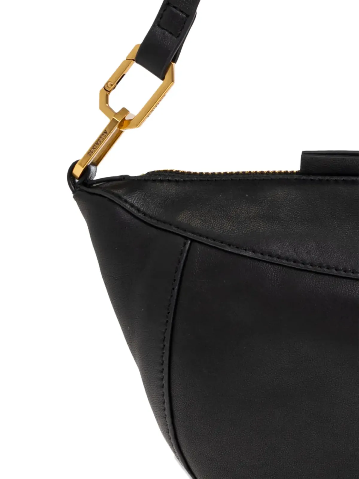 AllSaints ルナ レザーショルダーバッグ - 画像5
